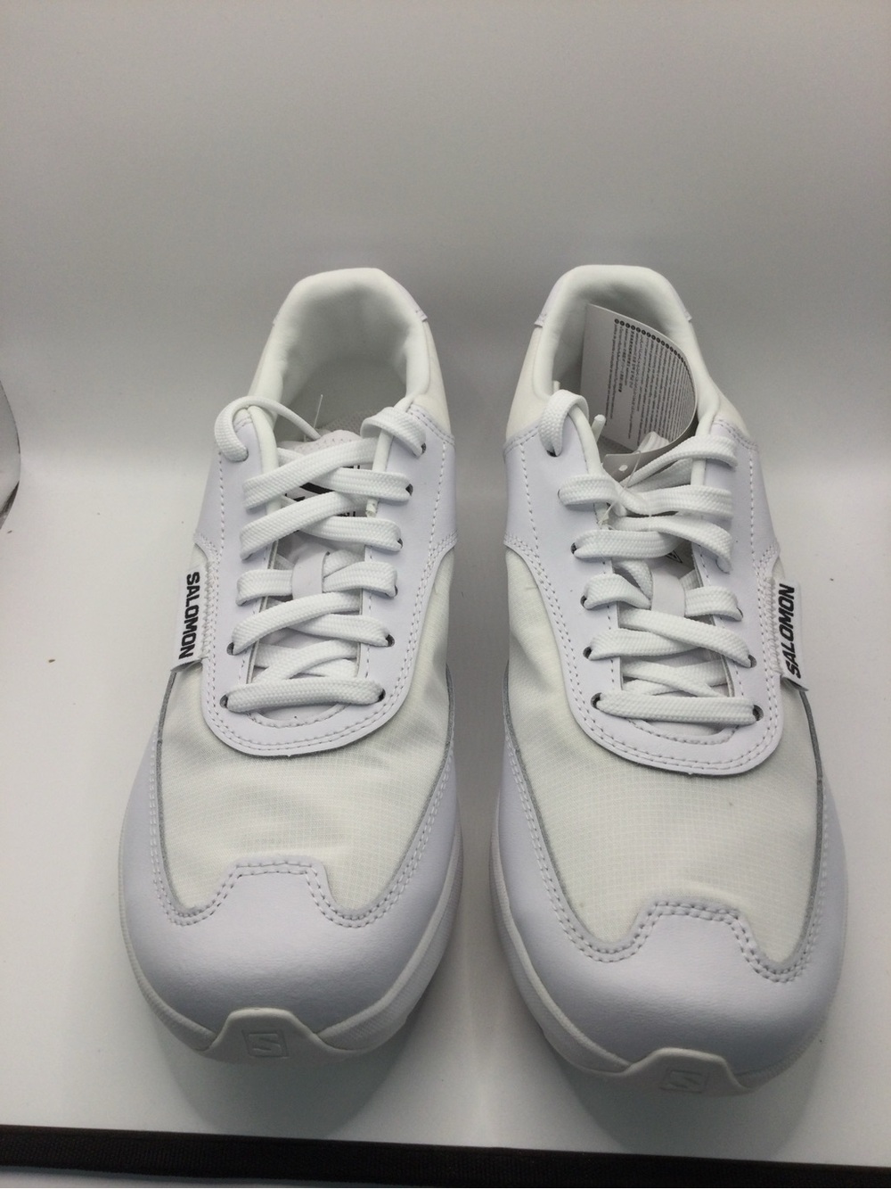 Salomon White Low-Profile Sneakers